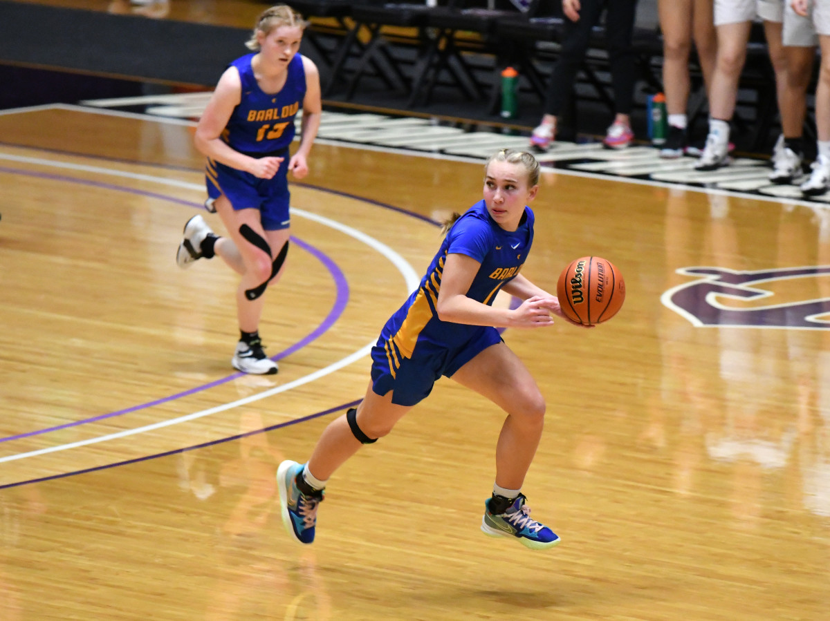 Beaverton Barlow girls basketball Taylor Balkom 41